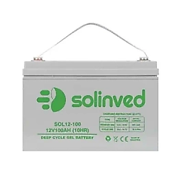 Solinved 12V 100 Ah Jel Akü