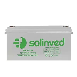 Solinved 12V 150 Ah Jel Akü